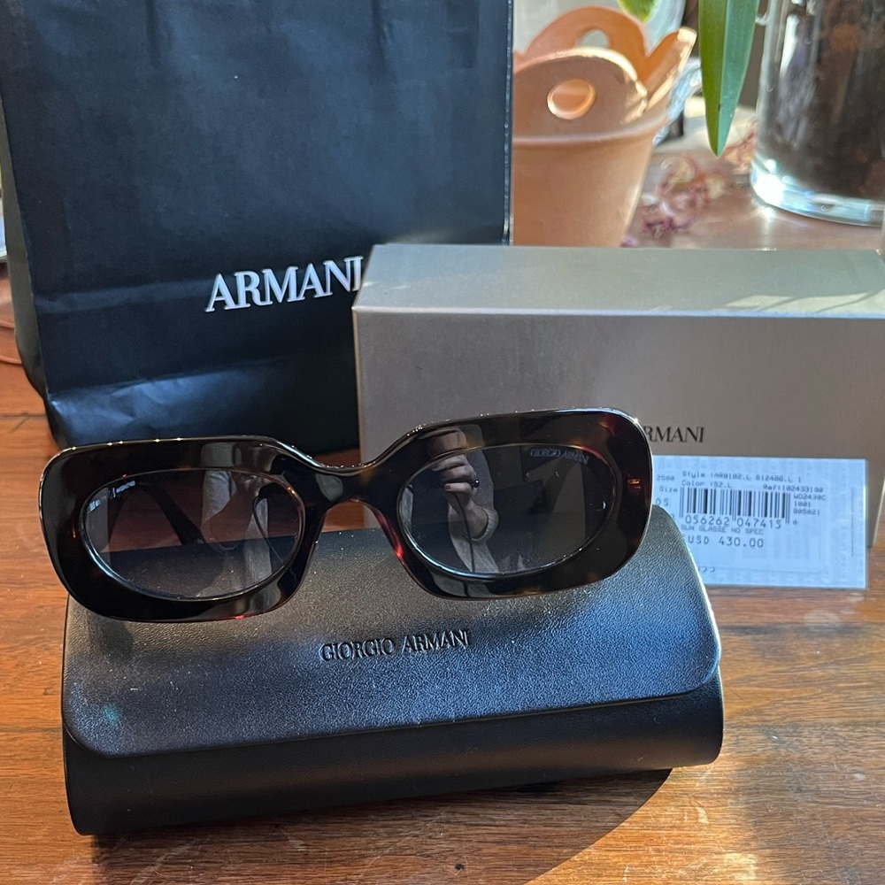Giorgio Armani Black Sunglasses